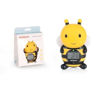 Miniland Bee Shaped Bath and Environmental Thermometer, multi-color Miniland Bee Shaped Bath and Environmental Thermometer, multi-color