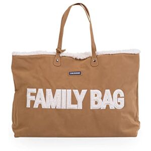 Childhome , Family Bag, Changing Bag, Travel/Weekend Bag, Large Capacity, Detachable Pouch Included, Suede Childhome , Family Bag, Changing Bag, Travel/Weekend Bag, Large Capacity, Detachable Pouch Included, Suede