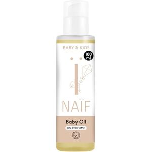 Naïf Baby Oil 0% Perfume, Natural Coconut Oil, for Sensitive Baby Skin Massage, Dermatologically Tested, from Birth 100 ml Naïf Baby Oil 0% Perfume, Natural Coconut Oil, for Sensitive Baby Skin Massage, Dermatologically Tested, from Birth 100 ml