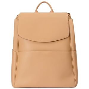 MIA + SOPHIA Leather Diaper Bag Backpack with USB Charging port, Changing Pad, Stroller Straps, and Bottle Holder (Brown Olivia) MIA + SOPHIA Leather Diaper Bag Backpack with USB Charging port, Changing Pad, Stroller Straps, and Bottle Holder (Brown Olivia)