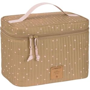 Lässig Baby Changing Table Organiser Nappy Organiser to Go/Casual Nursery Caddy to Go Dots Curry Lässig Baby Changing Table Organiser Nappy Organiser to Go/Casual Nursery Caddy to Go Dots Curry