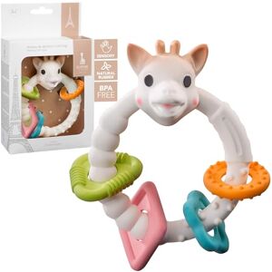 Sophie la girafe ® Sensory Teething Ring – 100% Natural Rubber, Multi-Textured Baby Teether – Lightweight, Chewable & Ergonomic – French-Made First Toy in Gift Box – BPA-Free & Safe from Birth Sophie la girafe ® Sensory Teething Ring – 100% Natural Rubber, Multi-Textured Baby Teether – Lightweight, Chewable & Ergonomic – French-Made First Toy in Gift Box – BPA-Free & Safe from Birth