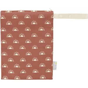 Itzy Ritzy Sealed Wet Bag with Adjustable Handle – Washable & Reusable Wet Bag with Water Resistant Lining Ideal for Swimwear, Diapers, Gym Clothes & Toiletries; Measures 11” x 14”, Terracotta Sunrise Itzy Ritzy Sealed Wet Bag with Adjustable Handle – Washable & Reusable Wet Bag with Water Resistant Lining Ideal for Swimwear, Diapers, Gym Clothes & Toiletries; Measures 11” x 14”, Terracotta Sunrise