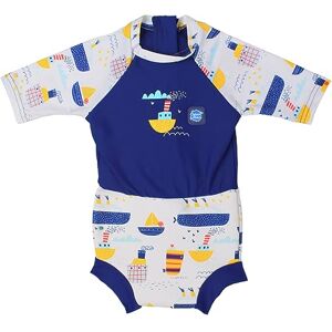 Splash About Unisex Baby Happy Sunsuit and Toddler Swim, Tug Boats, 6-12 Months UK Splash About Unisex Baby Happy Sunsuit and Toddler Swim, Tug Boats, 6-12 Months UK