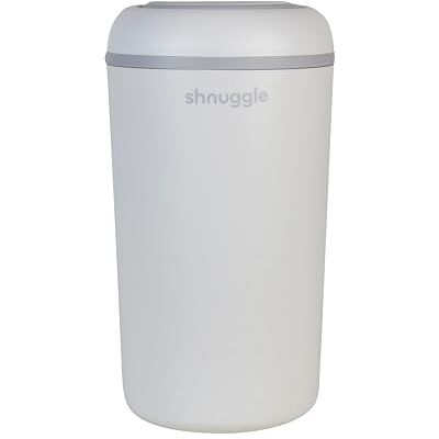 Shnuggle Eco-Touch Nappy Bin (Diaper Pail) Eco-Friendly Nappy Disposal System No Costly Refills – Use Any Bag Dual-Seal Odour Lock Easy-Clean, One-Hand Drop-and-Go Bin Shnuggle Eco-Touch Nappy Bin (Diaper Pail) Eco-Friendly Nappy Disposal System No Costly Refills – Use Any Bag Dual-Seal Odour Lock Easy-Clean, One-Hand Drop-and-Go Bin