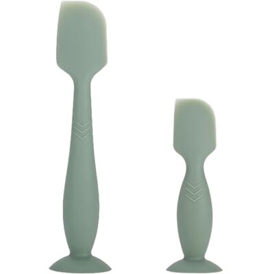 ROXANEPIG 2 Pack Baby Diaper Cream Spatula Diaper Rash Cream Applicator for Butt Paste Diaper Cream Brush for Newborns (Green) ROXANEPIG 2 Pack Baby Diaper Cream Spatula Diaper Rash Cream Applicator for Butt Paste Diaper Cream Brush for Newborns (Green)