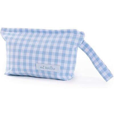 mi bollito Baby toiletry bag cotton diaper bag small organiser bag for toiletries and baby hygiene accessories. Practical and convenient to carry., blue, Vichi mi bollito Baby toiletry bag cotton diaper bag small organiser bag for toiletries and baby hygiene accessories. Practical and convenient to carry., blue, Vichi