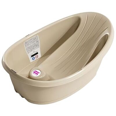 OKBABY Onda Baby Compact Baby Bath Tub, 0-12 Months, Beige OKBABY Onda Baby Compact Baby Bath Tub, 0-12 Months, Beige