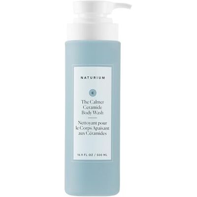 Naturium The Calmer Ceramide Body Wash, Frangrance-Free, Cleansing & Moisturising for Dry, Sensitive Skin, Dermatologist-Tested, Paraben & Cruelty-Free, 16.9 oz / 16.9 oz Naturium The Calmer Ceramide Body Wash, Frangrance-Free, Cleansing & Moisturising for Dry, Sensitive Skin, Dermatologist-Tested, Paraben & Cruelty-Free, 16.9 oz / 16.9 oz
