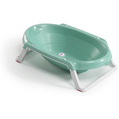 OKBABY Onda Slim Folding Baby Bath with support post, Aqua OKBABY Onda Slim Folding Baby Bath with support post, Aqua