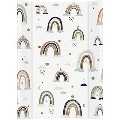 Rotho Babydesign Wedge Changing Pad, 0+ Months, Boho Rainbow, 70 x 50 cm white, 20099 0010 DI01 Rotho Babydesign Wedge Changing Pad, 0+ Months, Boho Rainbow, 70 x 50 cm white, 20099 0010 DI01
