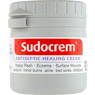 KRISP 6 x Sudocrem Antiseptic Healing Cream 60g Tubs Nappy Rash Acne Eczema KRISP 6 x Sudocrem Antiseptic Healing Cream 60g Tubs Nappy Rash Acne Eczema