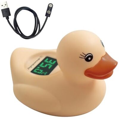 Dreambaby Duck USB Rechargeable Baby Bath Thermometer (Peach) Instant Read, Digital Room and Baby Bathtub Water Fun Floating Toy Newborn Must-Have Dreambaby Duck USB Rechargeable Baby Bath Thermometer (Peach) Instant Read, Digital Room and Baby Bathtub Water Fun Floating Toy Newborn Must-Have