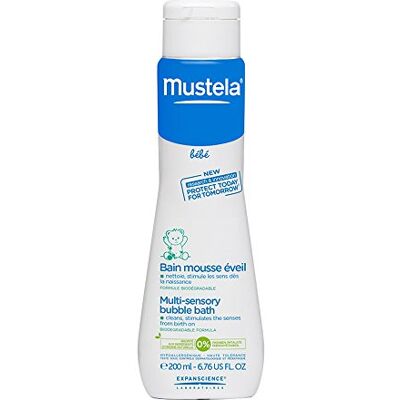 Mustela Multi Sensory Bubble Bath 200ml/6.76oz Mustela Multi Sensory Bubble Bath 200ml/6.76oz