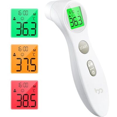femometer Forehead Thermometer for Adults Kids, No-Touch Infrared LCD Display Digital Baby Thermometers Body Temperature Thermometer femometer Forehead Thermometer for Adults Kids, No-Touch Infrared LCD Display Digital Baby Thermometers Body Temperature Thermometer
