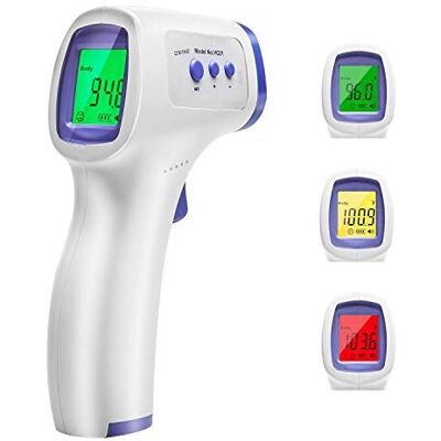 DIKANG Digital Infrared Forehead Thermometer, Not Contact Thermometer Gun for Babies Infants Children Adults Indoor Outdoor NO Battery Included DIKANG Digital Infrared Forehead Thermometer, Not Contact Thermometer Gun for Babies Infants Children Adults Indoor Outdoor NO Battery Included