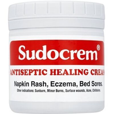 Sudocrem 2 X Antiseptic Healing Cream for Napkin Rash, Eczema Or Bed Sore 125G Each by Sudocrem 2 X Antiseptic Healing Cream for Napkin Rash, Eczema Or Bed Sore 125G Each by