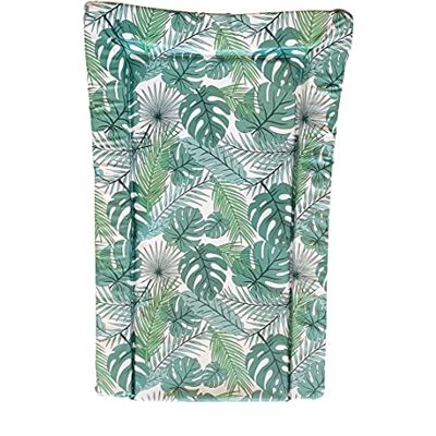 Obaby Changing Mat, Jungle Print Soft Padded Waterproof Baby Changing Mat with Wipe Clean Surface for Nursery Use Obaby Changing Mat, Jungle Print Soft Padded Waterproof Baby Changing Mat with Wipe Clean Surface for Nursery Use