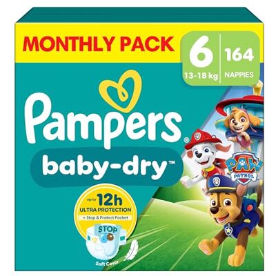 Pampers Baby-Dry Paw Patrol Limited Edition - Diapers Pampers Baby-Dry Paw Patrol Limited Edition - Diapers