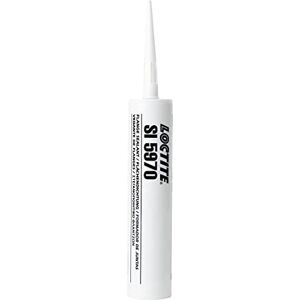 Loctite SI 5970, Black Silicone Sealant for Gasketing and Flanges, Adhesive with Strong Resistance against Motor Oil and Vibration, 300ml Loctite SI 5970, Black Silicone Sealant for Gasketing and Flanges, Adhesive with Strong Resistance against Motor Oil and Vibration, 300ml