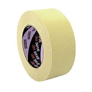 3M 501E Specialty High Temperature Industrial Masking Tape, 48 mm x 50 m, Beige, Pack of 20 3M 501E Specialty High Temperature Industrial Masking Tape, 48 mm x 50 m, Beige, Pack of 20
