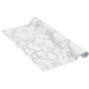 Venilia Adhesive film, decorative film, marble stone, furniture film, wallpaper, self-adhesive film, PVC, phthalate 90 cm x 2.1 m, 53420, marble grey, 90 cm x 2.1 m Venilia Adhesive film, decorative film, marble stone, furniture film, wallpaper, self-adhesive film, PVC, phthalate 90 cm x 2.1 m, 53420, marble grey, 90 cm x 2.1 m