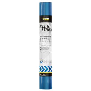Everbuild Roll & Stroll Hard Surface Protector – Self-Adhesive – Totally Waterproof – Transparent Blue – 600mm x 75m Roll Everbuild Roll & Stroll Hard Surface Protector – Self-Adhesive – Totally Waterproof – Transparent Blue – 600mm x 75m Roll