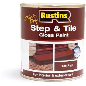 Rustins Red Step & Tile Paint - Paint Rustins Red Step & Tile Paint - Paint
