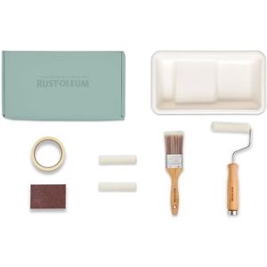 Rust-Oleum Ready to Roll Eco Paint Kit (Small) Bathroom Wood & Cabinet Satin Ocean Blues Rust-Oleum Ready to Roll Eco Paint Kit (Small) Bathroom Wood & Cabinet Satin Ocean Blues