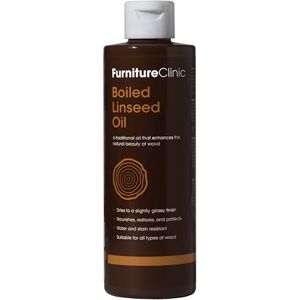 Furniture Clinic Boiled Linseed Oil for Wood 500ml Premium Oil to Enhance, Seal & Protect The Natural Beauty of Oak, Pine & Other Wood with a Glossy Finish Furniture Clinic Boiled Linseed Oil for Wood 500ml Premium Oil to Enhance, Seal & Protect The Natural Beauty of Oak, Pine & Other Wood with a Glossy Finish
