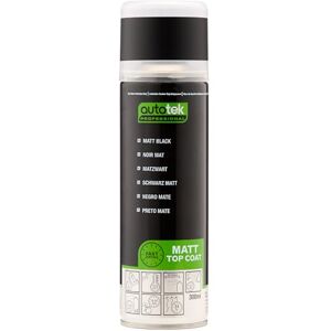 Autotek Professional Matt Black Spray Paint, Aerosol Spray, 300 ml Autotek Professional Matt Black Spray Paint, Aerosol Spray, 300 ml