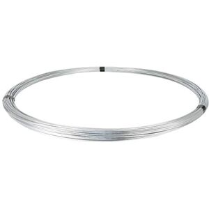 Alberts GAH- Spanndraht 530266 Tension Wire Diameter 3.1 mm Length 84 m, Thick galvanised Alberts GAH- Spanndraht 530266 Tension Wire Diameter 3.1 mm Length 84 m, Thick galvanised