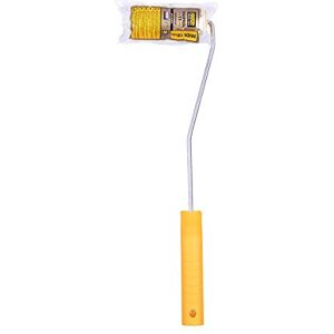 HARDY WORKING TOOLS A0180-550000 Paint Roller and Paint Roller Polyester Pile Height 12 mm Length 10 cm Diameter 30 mm White/Yellow HARDY WORKING TOOLS A0180-550000 Paint Roller and Paint Roller Polyester Pile Height 12 mm Length 10 cm Diameter 30 mm White/Yellow