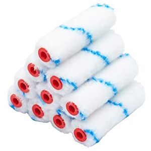 ProDec Advance 10 pack 4 inch Solvent Resistant Mini Paint Rollers for Painting with Emulsion, Floor and Two Pack Paints, Gloss, Satin, Primer, Undercoat on Floors, Walls, Ceilings, Wood and Metal, 4 ProDec Advance 10 pack 4 inch Solvent Resistant Mini Paint Rollers for Painting with Emulsion, Floor and Two Pack Paints, Gloss, Satin, Primer, Undercoat on Floors, Walls, Ceilings, Wood and Metal, 4