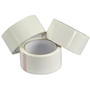 Triplast 48 mm x 66 m Low Noise Packing Parcel Tape White (Pack of 6) Triplast 48 mm x 66 m Low Noise Packing Parcel Tape White (Pack of 6)