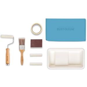 Rust-Oleum Ready to Roll Eco Paint Kit (Small) Kitchen Cupboard Gloss Deep Blues Rust-Oleum Ready to Roll Eco Paint Kit (Small) Kitchen Cupboard Gloss Deep Blues