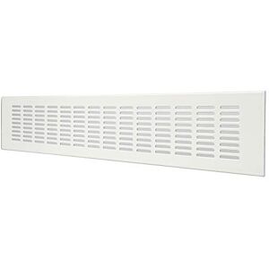 La Ventilazione Ventilation GF408B Rectangle Ventilation Grille in White Painted Aluminium recessed, Dimensions 400x80 mm. La Ventilazione Ventilation GF408B Rectangle Ventilation Grille in White Painted Aluminium recessed, Dimensions 400x80 mm.
