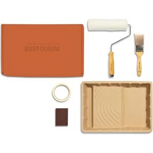 Rust-Oleum Ready to Roll Eco Paint Kit (Large) Floor Tile Paint Fiery Shades Rust-Oleum Ready to Roll Eco Paint Kit (Large) Floor Tile Paint Fiery Shades