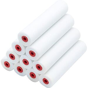 ProDec 10 Pack 6 inch High Density Foam Mini Paint Rollers for a Smooth Finish with Gloss and Satin Paints on Skirting Boards, Window Sills, Panel Doors, Cabinets, Metal and More ProDec 10 Pack 6 inch High Density Foam Mini Paint Rollers for a Smooth Finish with Gloss and Satin Paints on Skirting Boards, Window Sills, Panel Doors, Cabinets, Metal and More