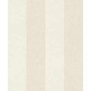 Rasch Schöner Wohnen Collection Stripe 600759 Non-Woven Wallpaper with Stripes in Beige/White 10.05 m x 0.53 m Rasch Schöner Wohnen Collection Stripe 600759 Non-Woven Wallpaper with Stripes in Beige/White 10.05 m x 0.53 m