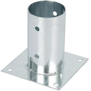 Alberts GAH- Screw-On Sleeve for Circular Wooden Posts Hot-Dip Galvanised Ø81 mm Alberts GAH- Screw-On Sleeve for Circular Wooden Posts Hot-Dip Galvanised Ø81 mm