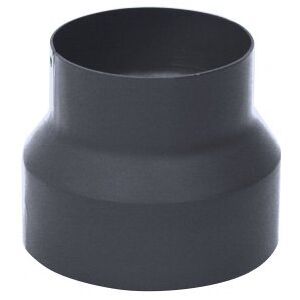 Kamino-Flam Stove Pipe Reducer Ø 150 mm to Ø 130 mm, Heat Resistant Senotherm Coating Chimney Pipe Reducer, Flue Adapter Joiner, Chimney Connection Pipe Reduction EN 1856-2 Standard, Cast Iron Grey Kamino-Flam Stove Pipe Reducer Ø 150 mm to Ø 130 mm, Heat Resistant Senotherm Coating Chimney Pipe Reducer, Flue Adapter Joiner, Chimney Connection Pipe Reduction EN 1856-2 Standard, Cast Iron Grey