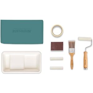 Rust-Oleum Ready to Roll Eco Paint Kit (Small) Bathroom Wood & Cabinet Matt Ocean Blues Rust-Oleum Ready to Roll Eco Paint Kit (Small) Bathroom Wood & Cabinet Matt Ocean Blues