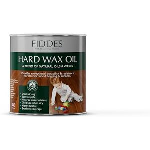 Fiddes Satin Finish Hard Wax Oil 250 ml, Ultra Raw Fiddes Satin Finish Hard Wax Oil 250 ml, Ultra Raw