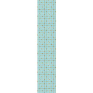 Ambiance Sticker Non-Woven Wallpaper Pre-Pasted Roll Retro Aquamarine and Yellow Decorative Adhesive – 1 Roll H300 x W60 cm Ambiance Sticker Non-Woven Wallpaper Pre-Pasted Roll Retro Aquamarine and Yellow Decorative Adhesive – 1 Roll H300 x W60 cm