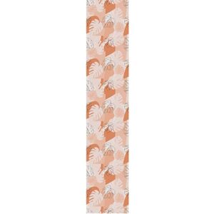 Ambiance Sticker Non-Woven Wallpaper Pre-Pasted Roll Modern Art Monstera Leaves Orange Decorative Adhesive – 1 Roll H300 x W60 cm Ambiance Sticker Non-Woven Wallpaper Pre-Pasted Roll Modern Art Monstera Leaves Orange Decorative Adhesive – 1 Roll H300 x W60 cm