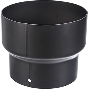Kamino-Flam Stove Pipe Reducer Ø 150 mm to Ø 130 mm, Heat Resistant Senotherm Coating Chimney Pipe Reducer, Flue Adapter Joiner, Chimney Connection Pipe Reduction EN 1856-2 Standard, Black Kamino-Flam Stove Pipe Reducer Ø 150 mm to Ø 130 mm, Heat Resistant Senotherm Coating Chimney Pipe Reducer, Flue Adapter Joiner, Chimney Connection Pipe Reduction EN 1856-2 Standard, Black