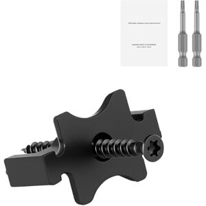 VEVOR 1000PCS Hidden Deck Fasteners for Composite Decking Board, Universal Composite T Clips & Plastic Hidden Fasteners with Metal Screws,Polypropylene PP Clips Works with 6.5 mm Gaps, Black VEVOR 1000PCS Hidden Deck Fasteners for Composite Decking Board, Universal Composite T Clips & Plastic Hidden Fasteners with Metal Screws,Polypropylene PP Clips Works with 6.5 mm Gaps, Black