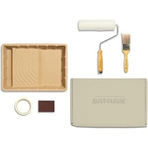 Rust-Oleum Ready to Roll Eco Paint Kit (Large) Garden Satin Paint 2.5L Fresh Greens Rust-Oleum Ready to Roll Eco Paint Kit (Large) Garden Satin Paint 2.5L Fresh Greens