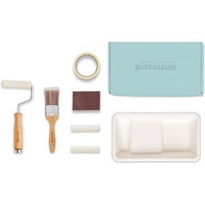 Rust-Oleum Ready to Roll Eco Paint Kit (Small) Bathroom Wood & Cabinet Gloss Soft Blues Rust-Oleum Ready to Roll Eco Paint Kit (Small) Bathroom Wood & Cabinet Gloss Soft Blues